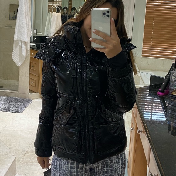 SAM Jetset Glossy Puffer Jacket - Picture 9 of 11